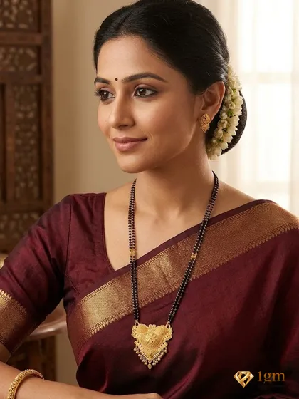 Gold-Plated Artificial Mangalsutra